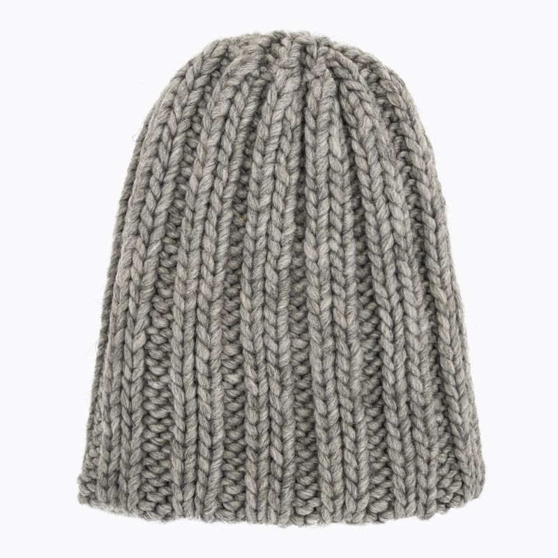 Žieminė moteriška kepurė Woolrich Chunky Beanie light grey melange 4