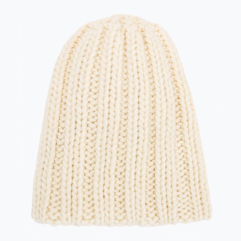 Žieminė moteriška kepurė Woolrich Chunky Beanie 2026 milky cream 4