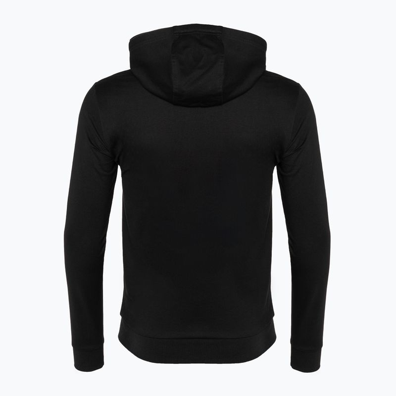Vyriškas džemperis EA7 Emporio Armani Train Logo Series Hoodie Extended Logo Coft black/gold logo 6