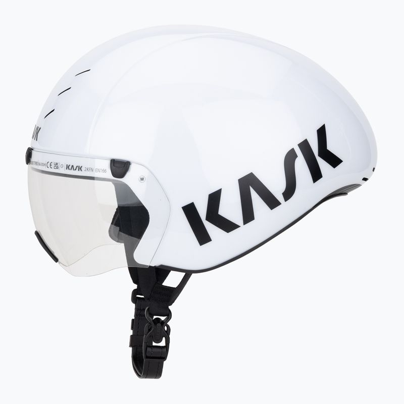 Dviračio šalmas KASK Bambino Pro white/clear 3