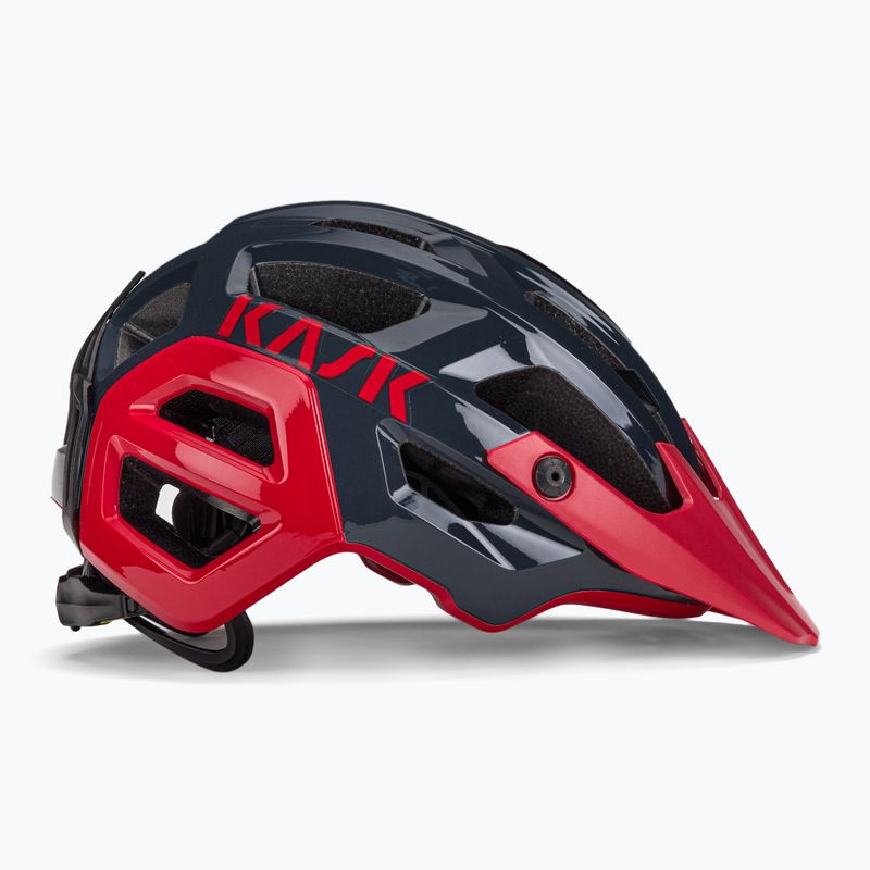Dviratininko šalmas KASK Rex juodas-raudonas CHE00038.267 3