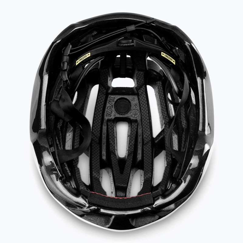 Vyriškas dviratininko šalmas KASK Valegro baltas KACHE00052 5