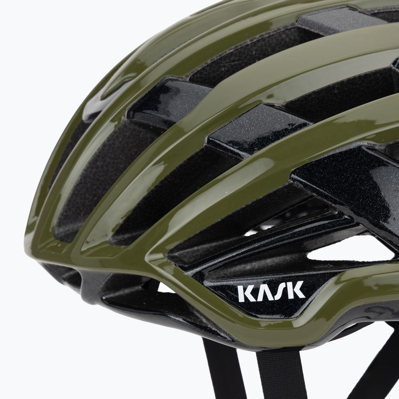 Dviračio šalmas KASK Valegro olive green 7