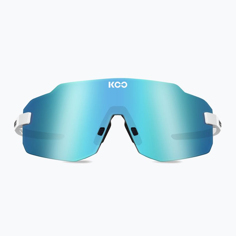 Akiniai nuo saulės Koo Supernova white/turquoise mirror 2