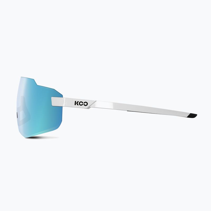 Akiniai nuo saulės Koo Supernova white/turquoise mirror 3