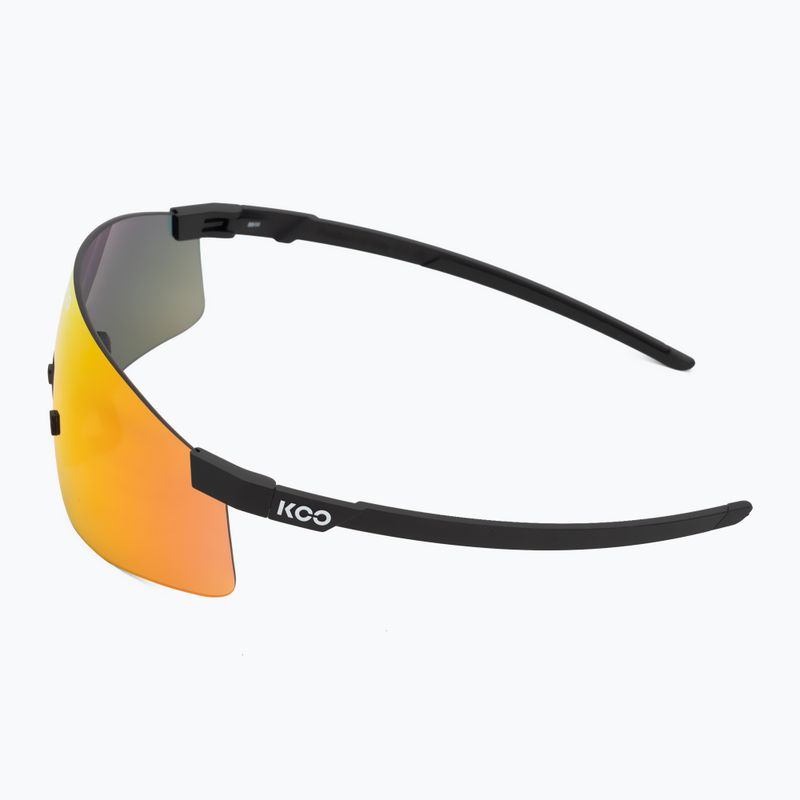 Akiniai nuo saulės Koo Nova black matt/red mirror 4