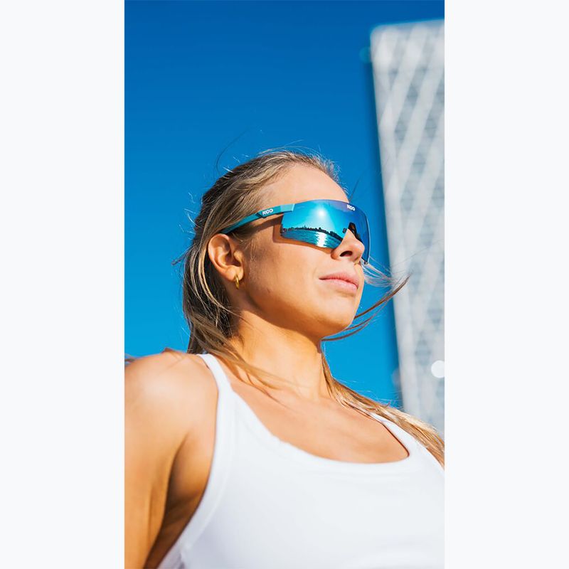 Saulės akiniai Koo Nova acqua matt/turquoise mirror 5