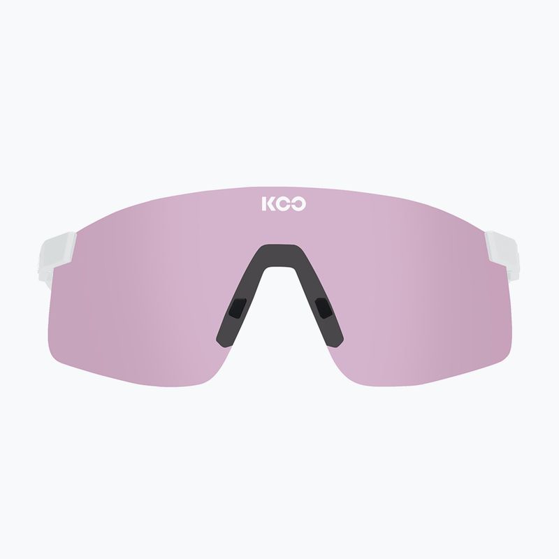 Akiniai nuo saulės Koo Nova white matt/photochromic pink 2