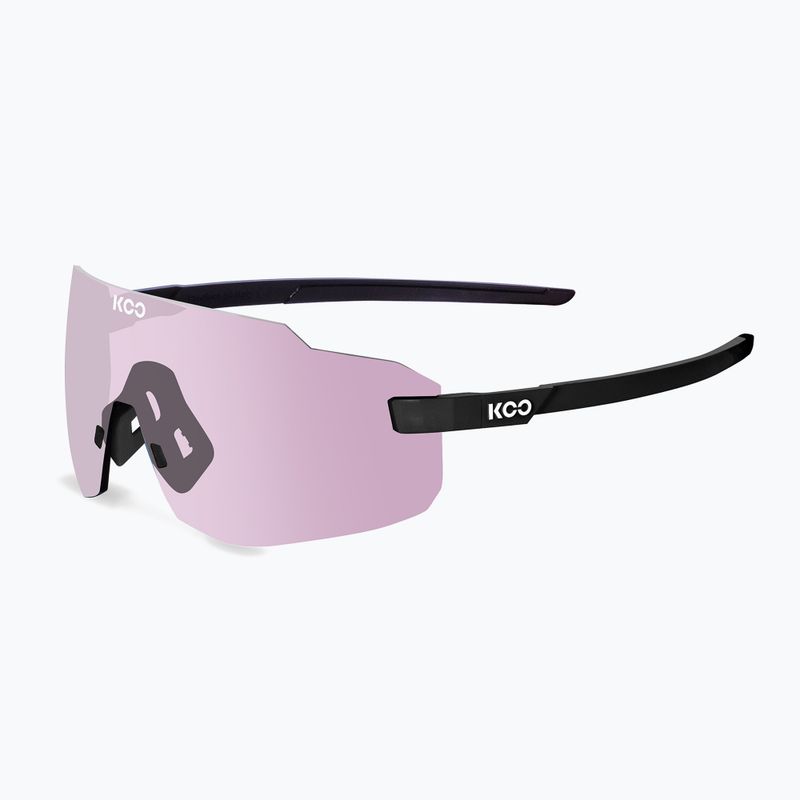 Akiniai nuo saulės Koo Supernova black matt/photochromic pink