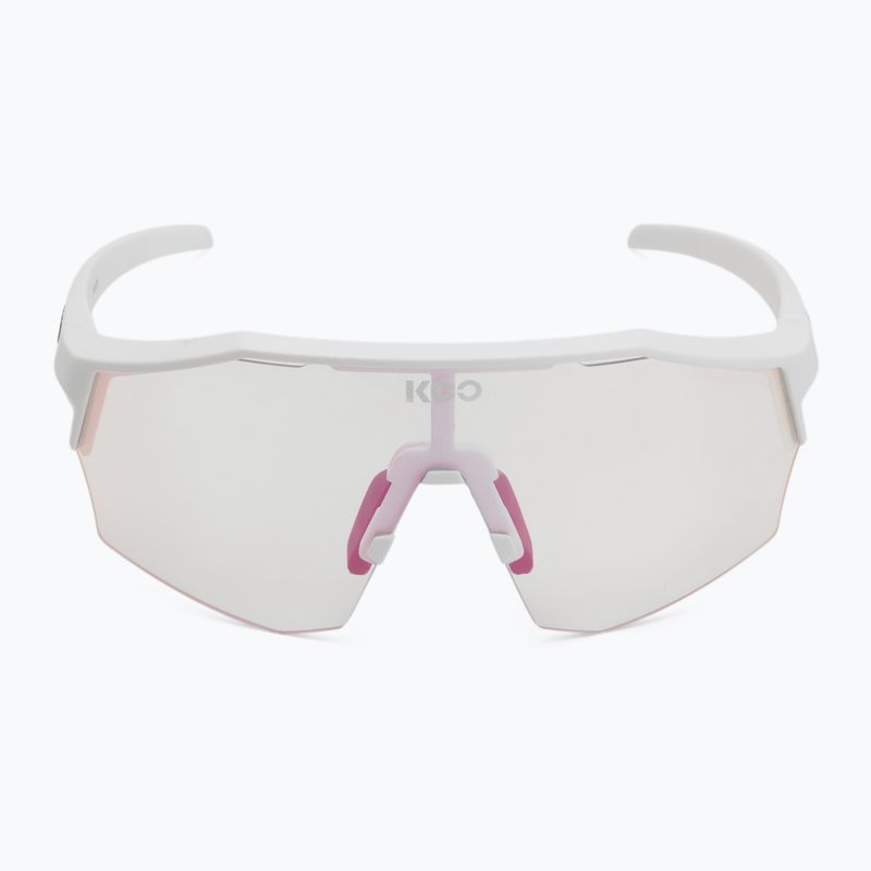 Akiniai nuo saulės Koo Alibi white matt/photochromic fuchsia 3