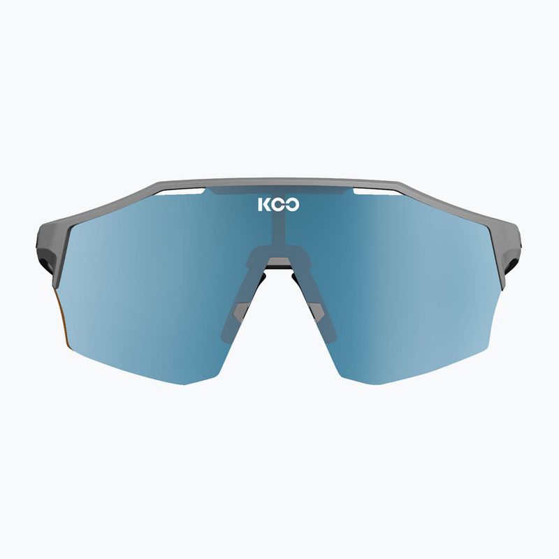 Akiniai nuo saulės Koo Alibi grey matt/turquoise mirror 2