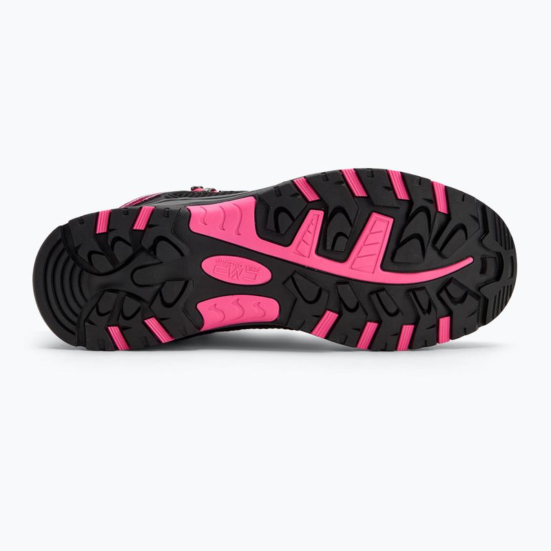 Jaunimo žygio batai CMP Rigel Mid berry / pink fluo 4