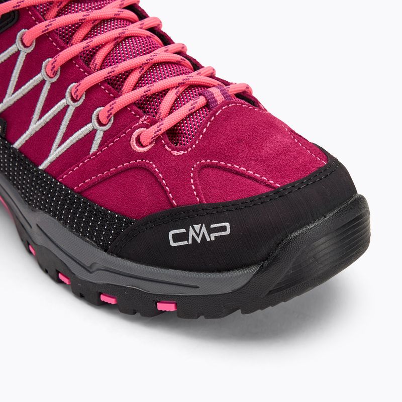 Jaunimo žygio batai CMP Rigel Mid berry / pink fluo 7