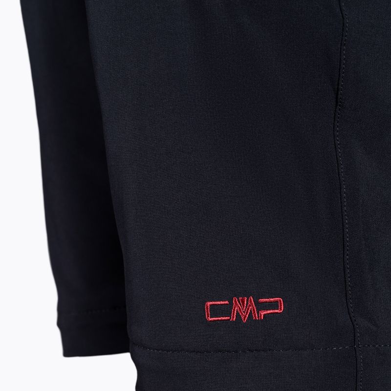 Moteriškos CMP Zip Off trekingo kelnės juoda/rožinė 3T51446/05UG 4