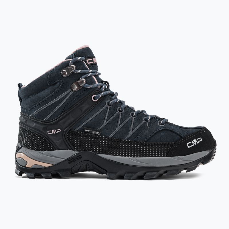 Moteriški trekingo batai CMP Rigel Mid navy blue 3Q12946 2