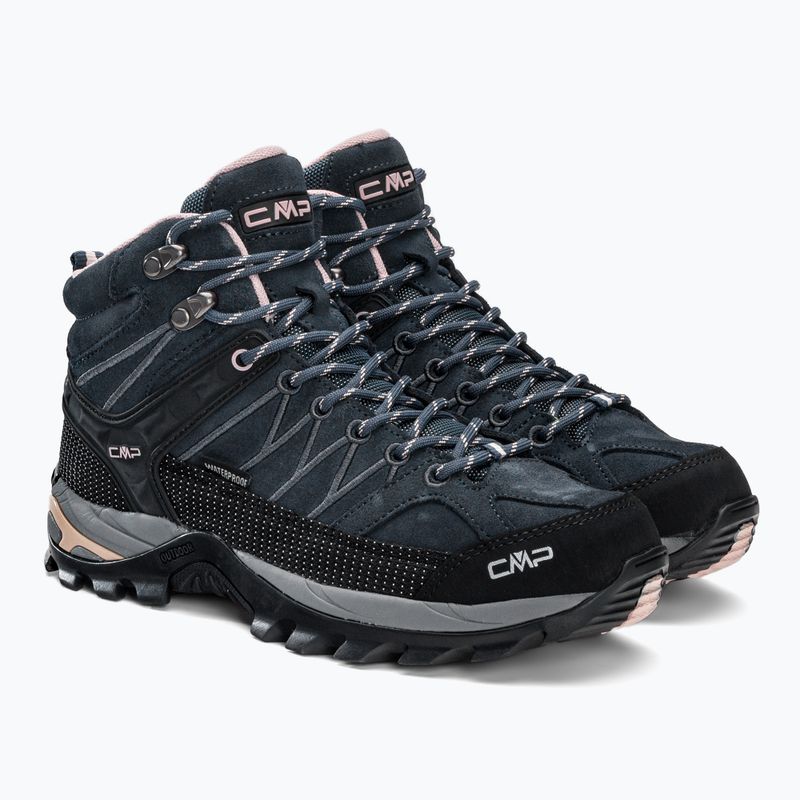 Moteriški trekingo batai CMP Rigel Mid navy blue 3Q12946 4