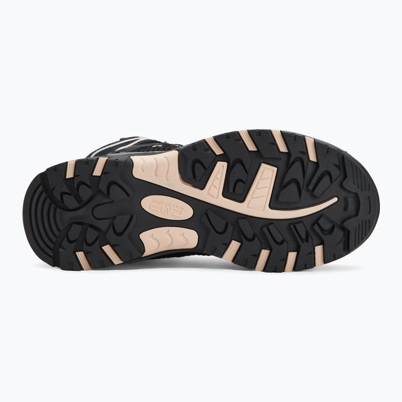 Vaikiški žygio batai CMP Rigel Mid Wp asphalt/rose 4