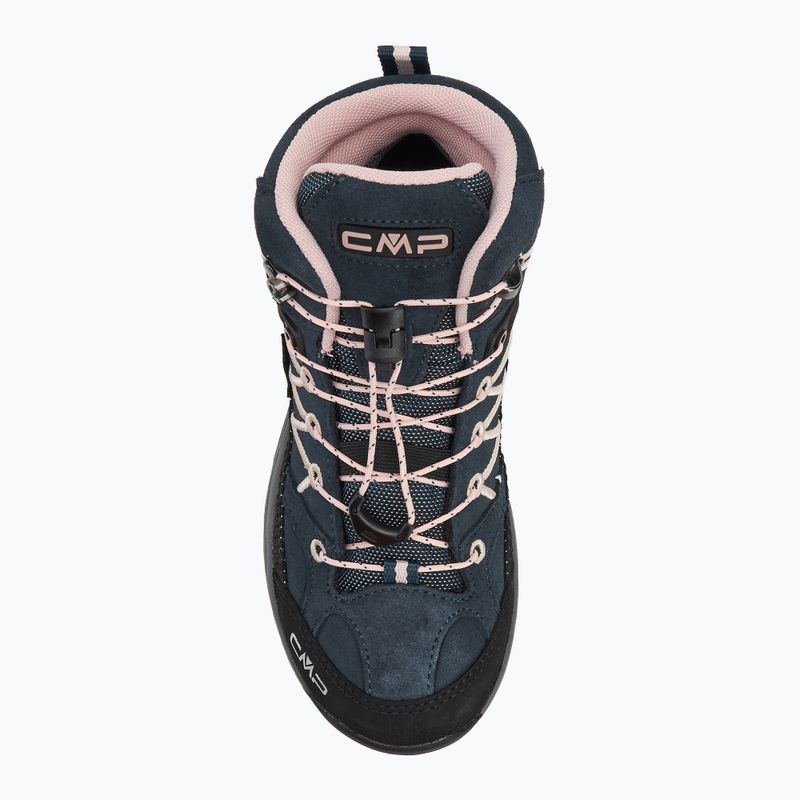 Vaikiški žygio batai CMP Rigel Mid Wp asphalt/rose 5