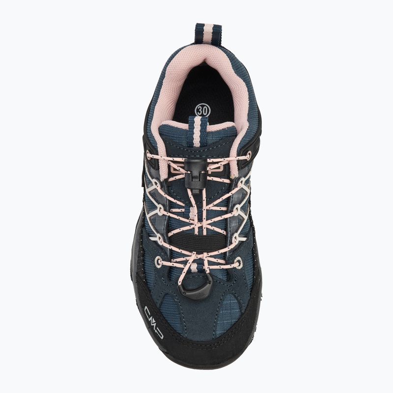 Vaikiški žygio batai CMP Rigel Low Wp asphalt/rose 5