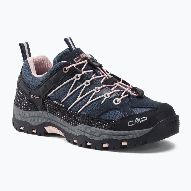 CMP vaikiški trekingo batai Rigel Low WP navy blue 3Q54554