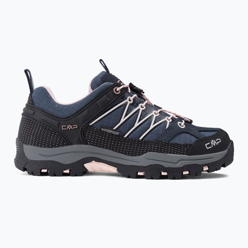 CMP vaikiški trekingo batai Rigel Low WP navy blue 3Q54554 2