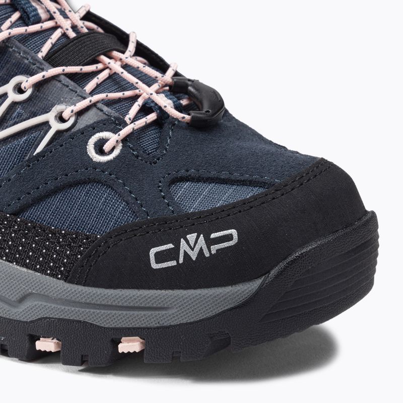 CMP vaikiški trekingo batai Rigel Low WP navy blue 3Q54554 7