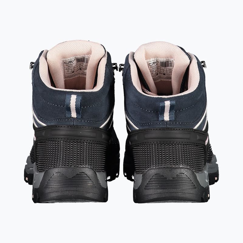 Paauglių žygio batai CMP Rigel Mid Wp asphalt/rose 9