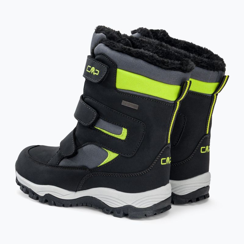 CMP vaikiški trekingo batai Hexis Snowboots black 30Q4634 3