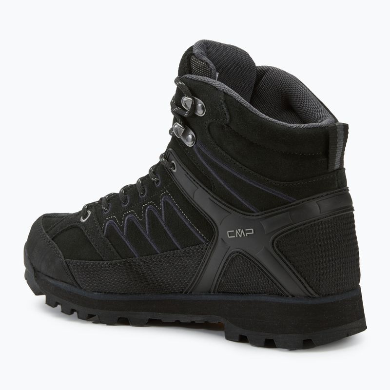 Vyriški trekingo batai CMP Moon Mid Wp nero 3