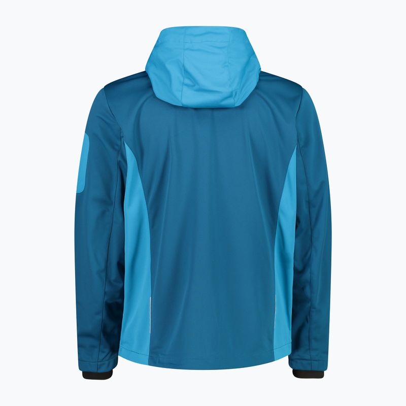 Vyriška CMP softshell striukė mėlyna 39A5027/02ML 3