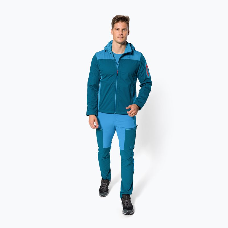Vyriška CMP softshell striukė mėlyna 39A5027/02ML 5