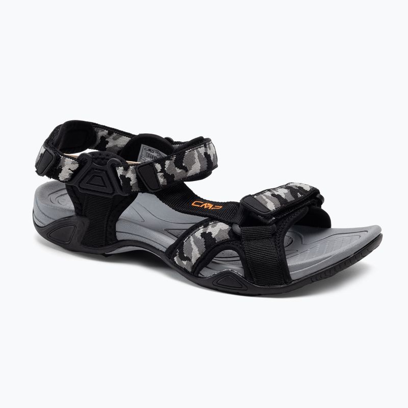 Vyriški CMP Hamal juodi/pilki trekingo sandalai 38Q9957/35UL
