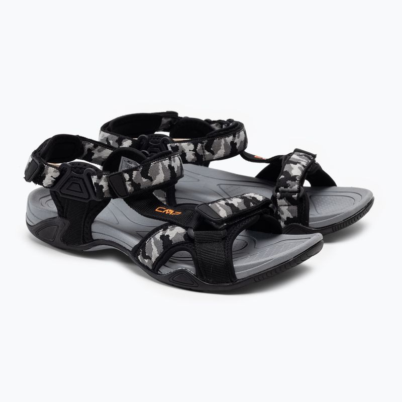 Vyriški CMP Hamal juodi/pilki trekingo sandalai 38Q9957/35UL 5