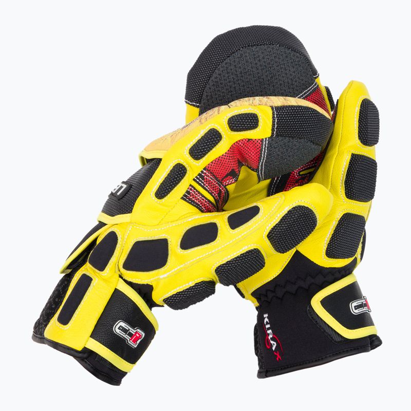 Vyriškos slidinėjimo pirštinės Level Worldcup Cf Mitt Yellow 3009