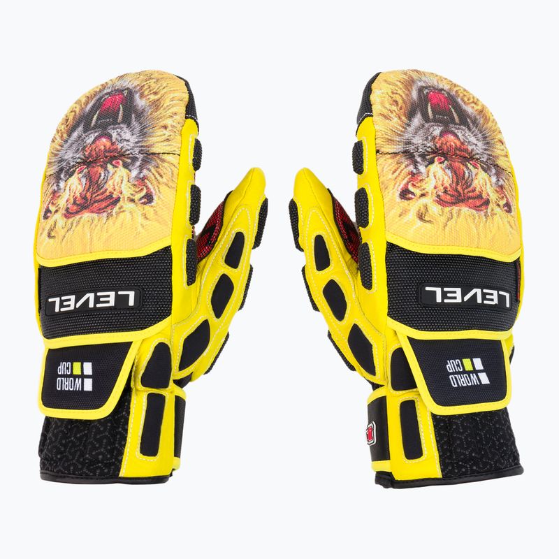 Vyriškos slidinėjimo pirštinės Level Worldcup Cf Mitt Yellow 3009 3