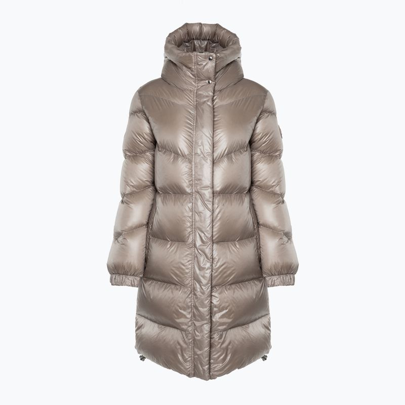 Moteriška striukė Woolrich Aliquippa Long Puffer light taupe