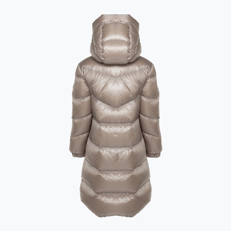 Moteriška striukė Woolrich Aliquippa Long Puffer light taupe 2