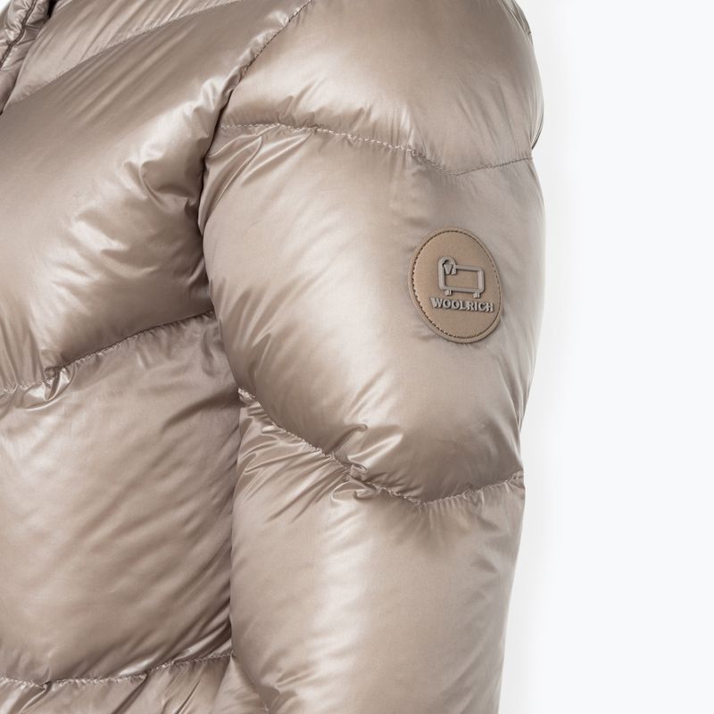 Moteriška striukė Woolrich Aliquippa Long Puffer light taupe 3