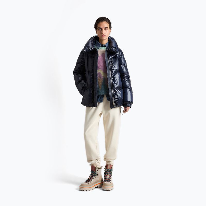Moteriška striukė Woolrich Aliquippa Puffer melton blue 2