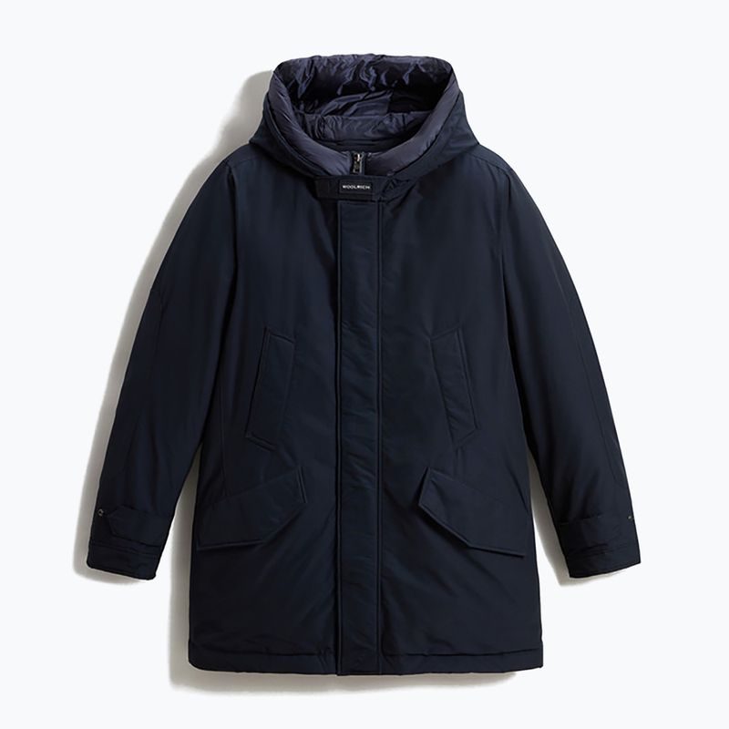 Vyriška striukė Woolrich Polar High Collar Parka melton blue 4