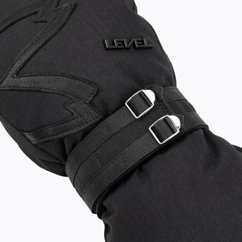 Moteriškos slidinėjimo pirštinės Level Oasis Plus Mitt black 4