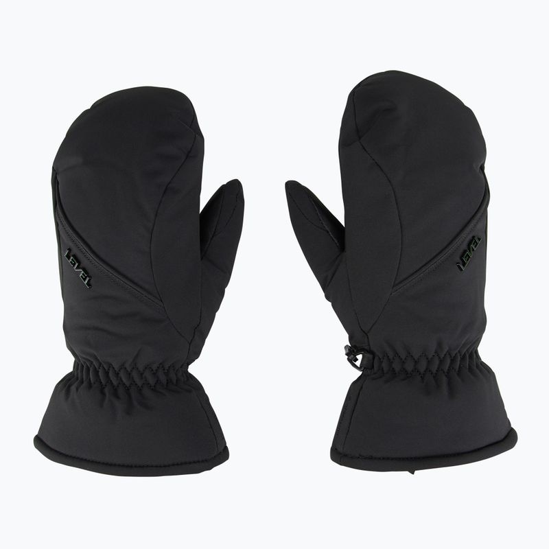 Moteriškos slidinėjimo pirštinės Level Mummies Mitt black 2