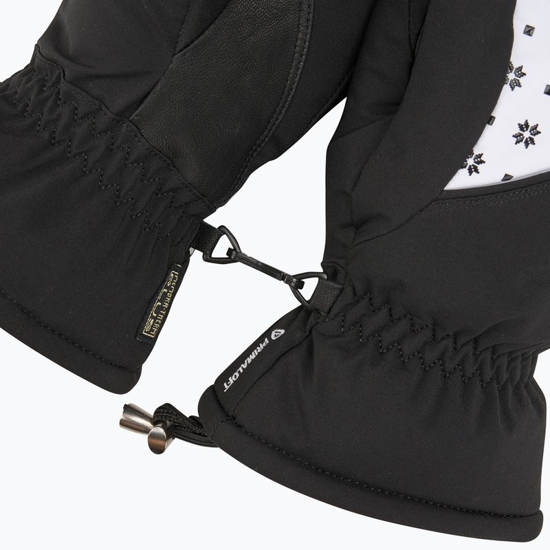 Moteriškos slidinėjimo pirštinės Level Mummies Mitt black/white 5