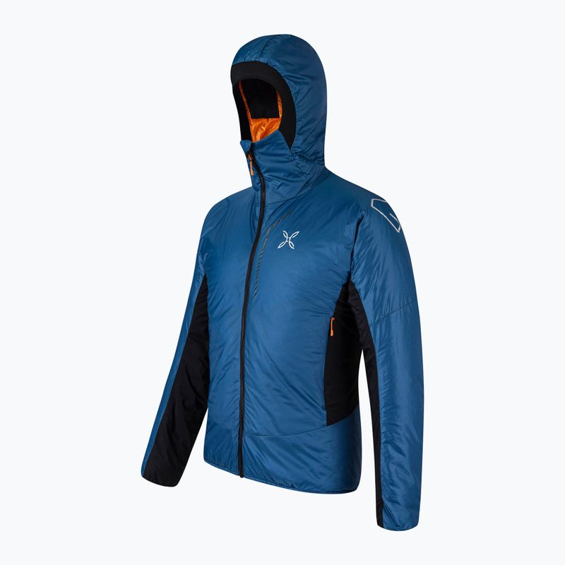 Vyriška pašiltinta striukė Montura Eiger deep blue/mandarino 3