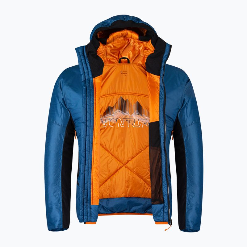 Vyriška pašiltinta striukė Montura Eiger deep blue/mandarino 4