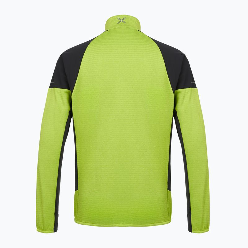 Vyriškas džemperis Montura Thermal Grid 2 Maglia lime green 2