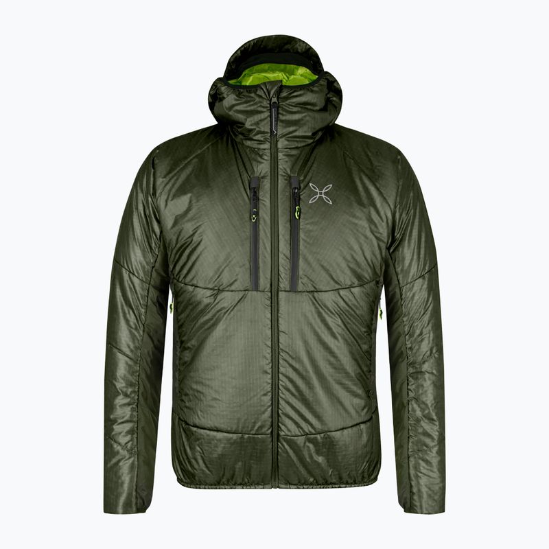 Vyriška striukė Montura Force Primaloft sage green/ lime green