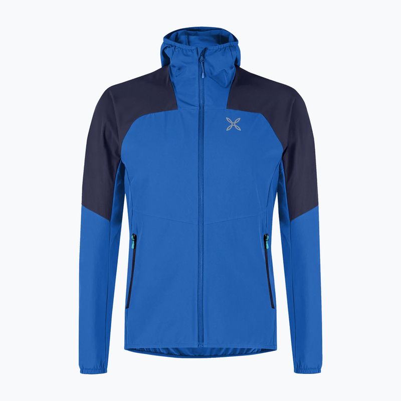 Vyriška striukė Montura Rise Hooded b.blue/graphite blue