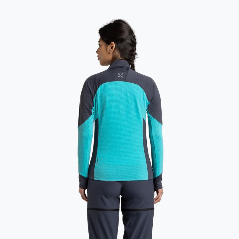 Moteriškas džemperis Montura Rise Maglia turquoise/graphite blue 2