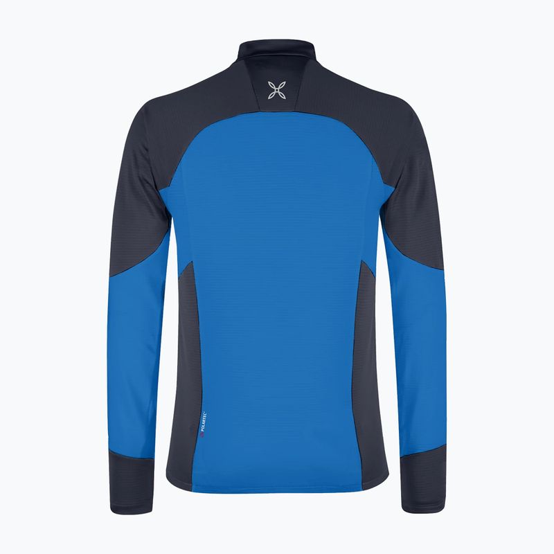 Vyriškas džemperis Montura Rise Maglia b.blue/graphite blue 2